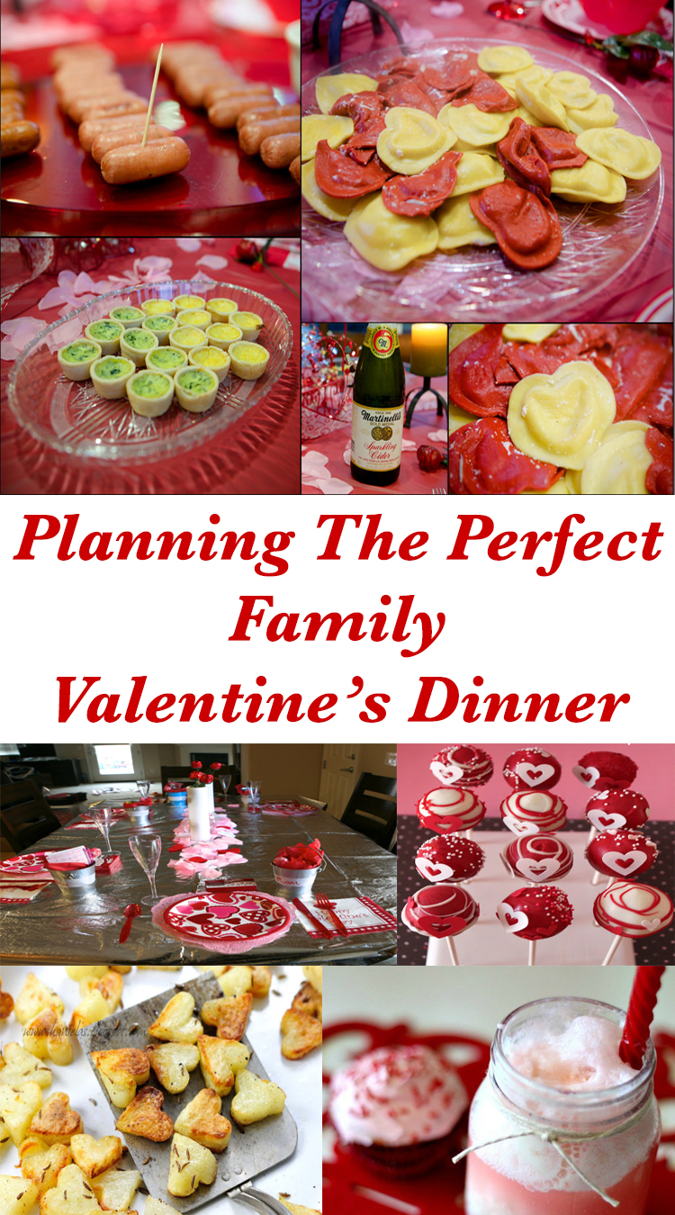 Emmy MomOne Day at a Time Planning The Perfect Family Valentine's Dinner