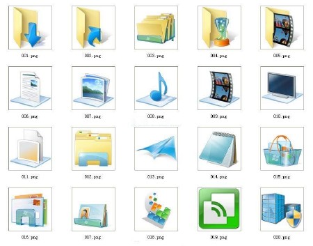 Vector Design Pack: Windows 7 Icons Pack
