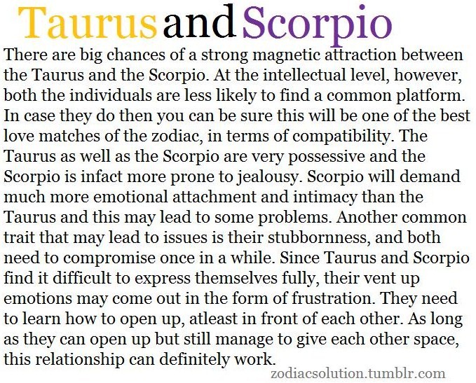 Taurus soulmates man woman scorpio Taurus Woman