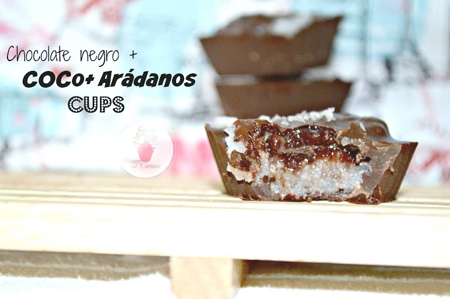 Chocolate, Coco, Arándanos 