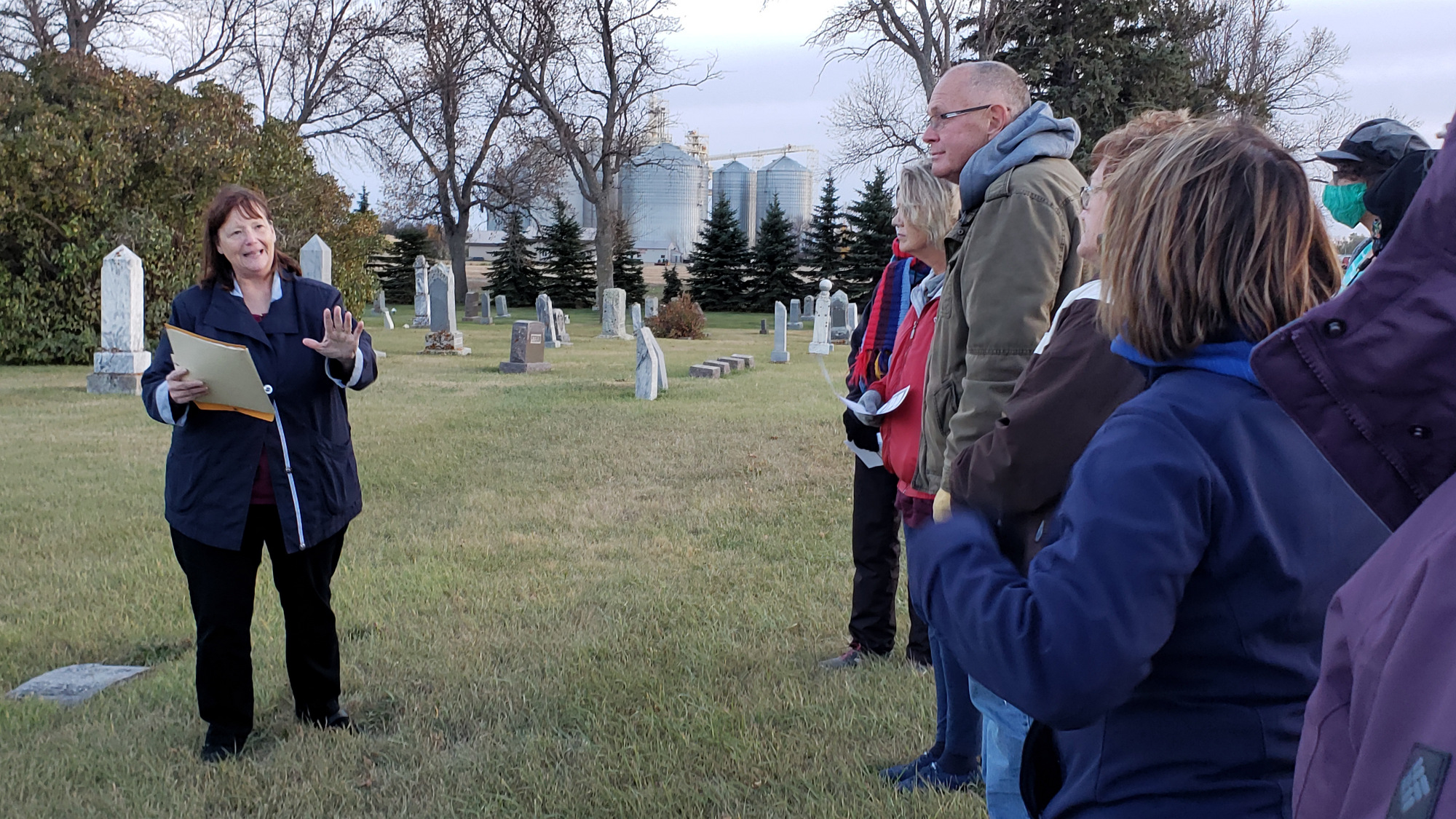 Carrington, North Dakota Carrington Cemetery Walk with Michele Seil
