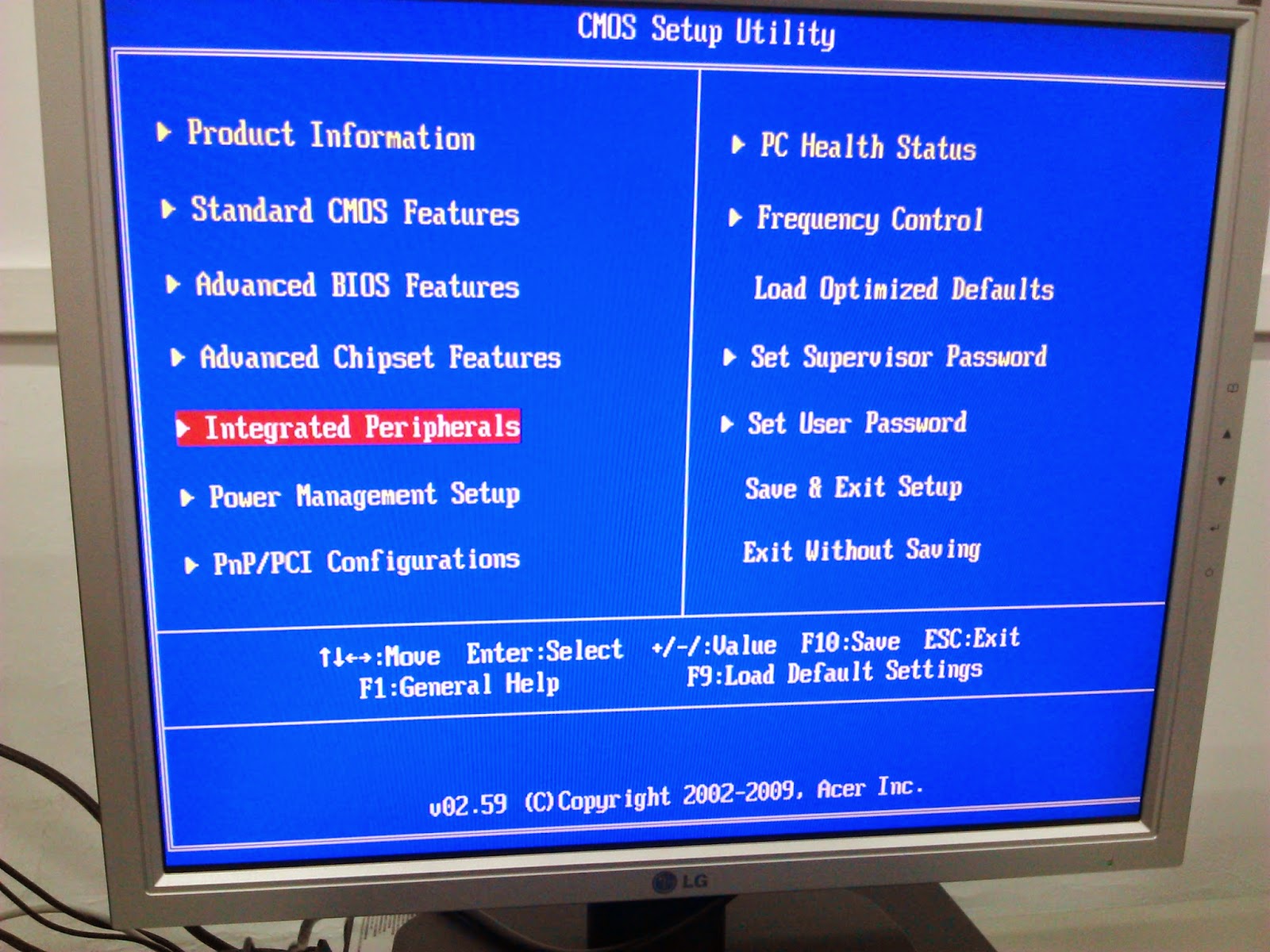 Juan Trejo Sánchez Ordenador ACER Extensa E270