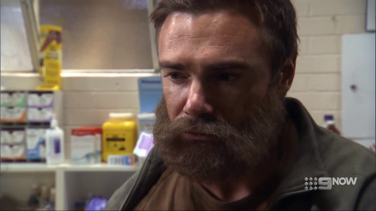 ausCAPS Jeremy Lindsay Taylor shirtless in