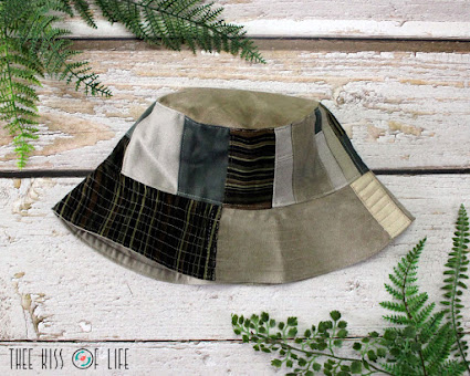 New in thee shop: Upcycled Denim Patchwork Bucket Hats | thee Kiss of ...