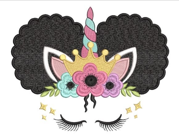 Unicorn afro puffs princess  best free svg for cricut Unicorn afro puffs princess  best free svg for cricut