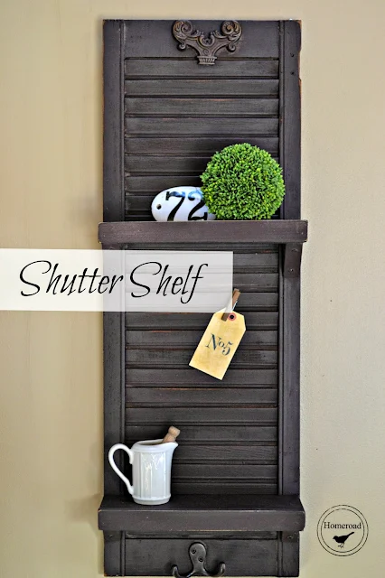 Shutter Shelf with overlay