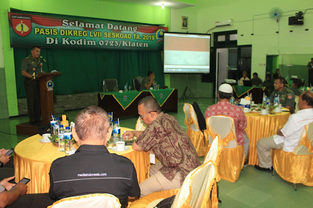 Dandim Klaten Terima KKLDN Pasis Dikreg LVII Seskoad TA 2019 Dandim Klaten Terima KKLDN Pasis Dikreg LVII Seskoad TA 2019