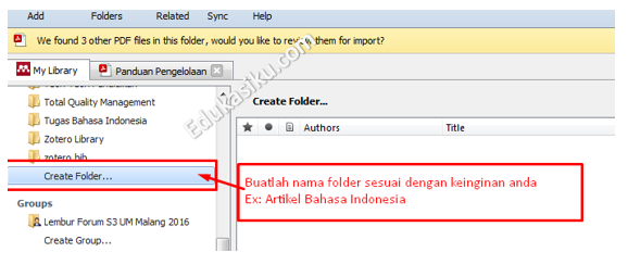 buatlah terlebih dahulu sebuah folder seperti gambar berikut