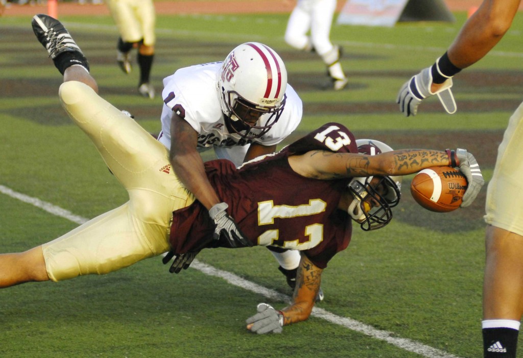 Graúnas Flag Football Tipos de pontuação Touchdown