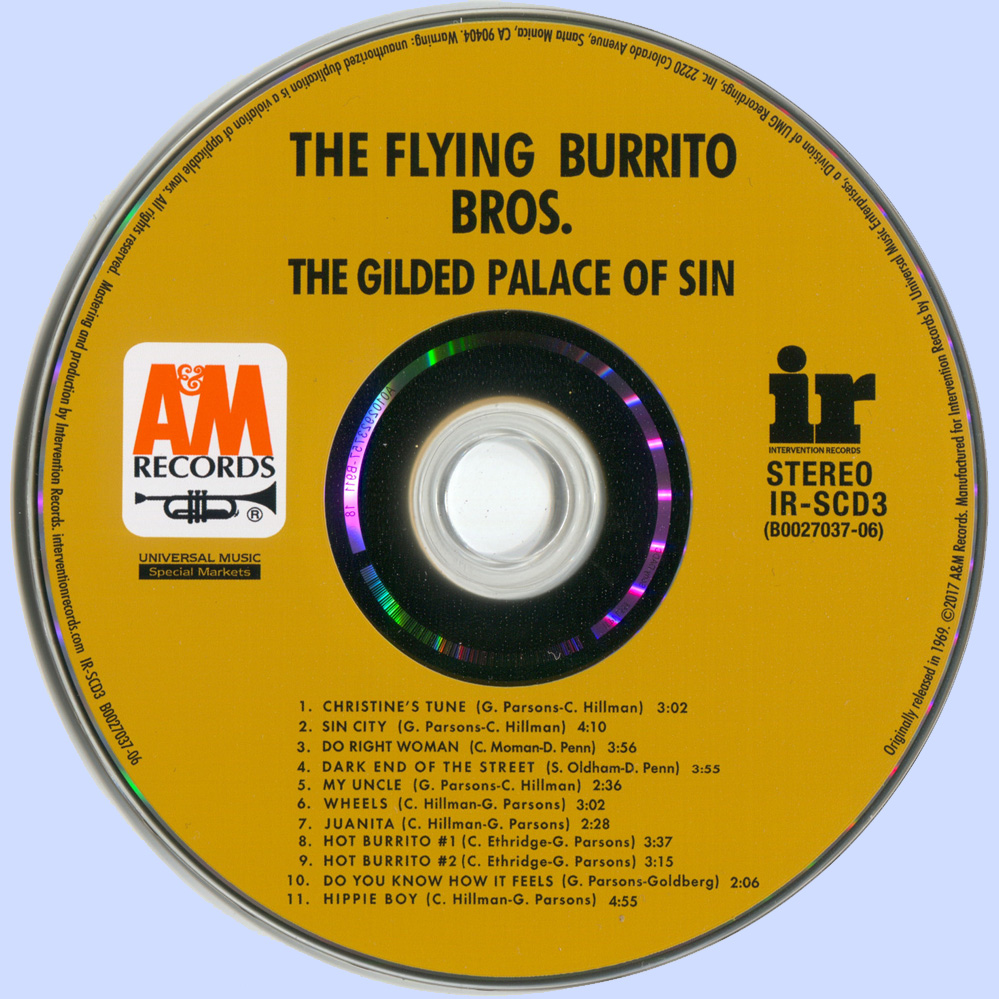 Plain and Fancy The Flying Burrito Brothers The Gilded Palace Of Sin
