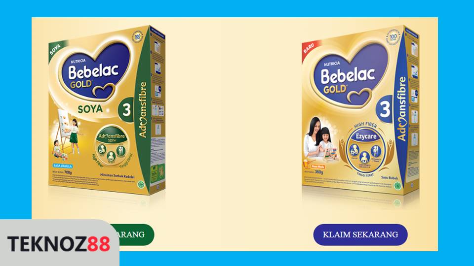100 Sampel Gratis Produk Bayi Susu Formula Popok 2021