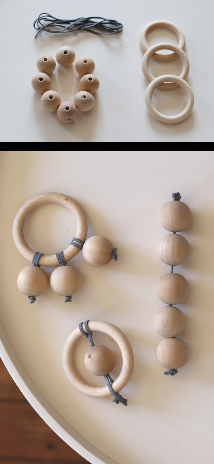 Fabriquer un hochet Montessori pour bébé - DIY