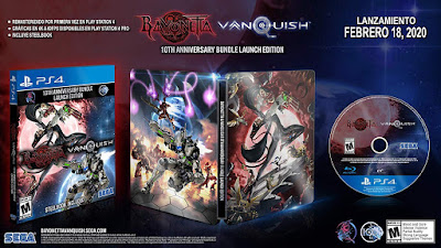 Bayonetta And Vanquish 10th Anniversary Bundle Ps4 Box Set
