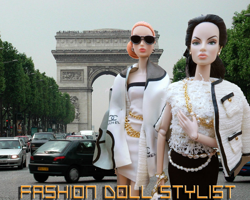 Designer Barbie doll in real life (Vogue Paris show) 