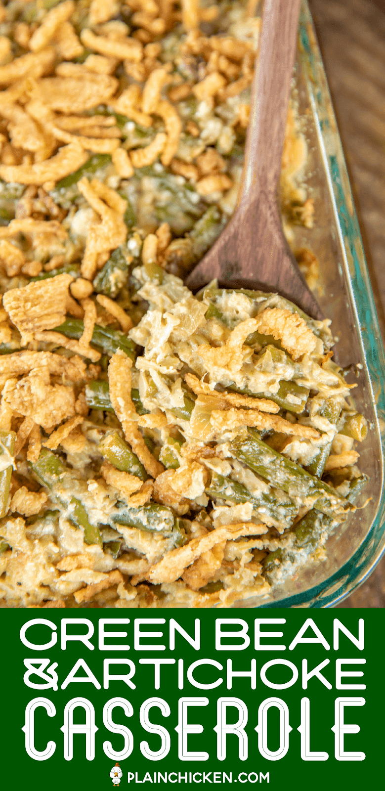 Green Bean & Artichoke Casserole Plain Chicken®