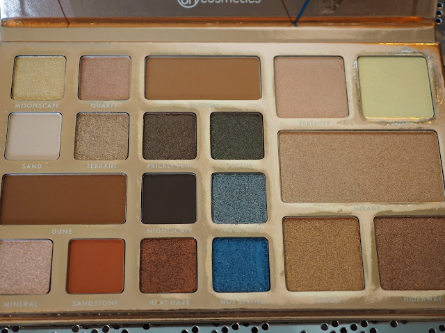 BH Cosmetics Launch Desert Oasis Palette