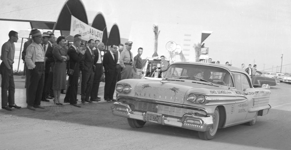 Just A Car Guy a couple cars from the 1956 Mobil Gas Economy Run