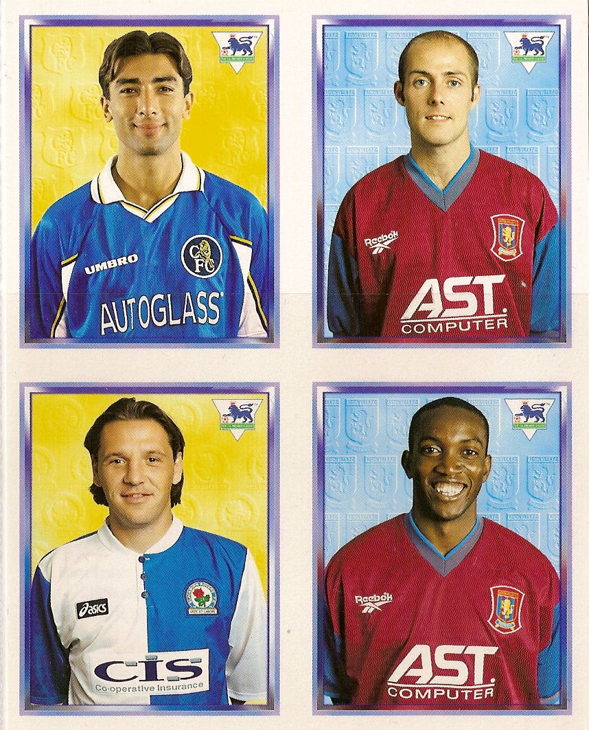 Various Players 1997 Unused Football Stickers Sunderland Merlin 97 