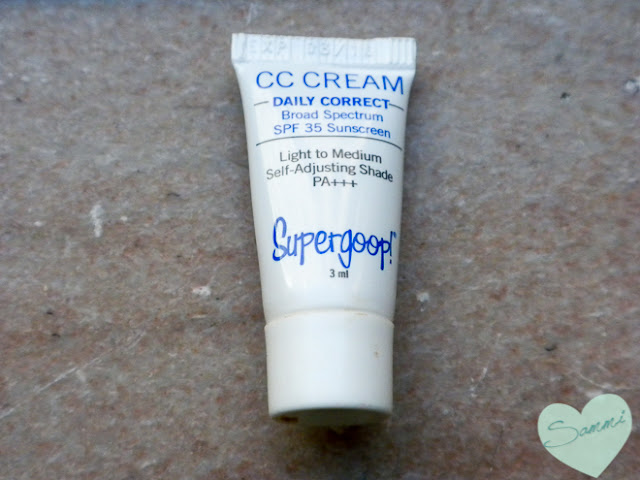 Trash Talk: December 2015 Empties | SUPERGOOP! Daily Correct CC Cream SPF 35 in Light to Medium