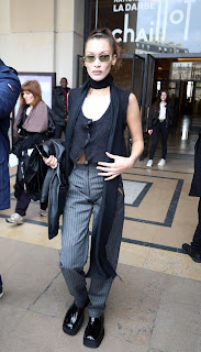 Bella Hadid – Haider Ackermann Fashion Show 2020 in Paris