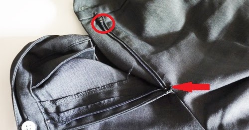 Tutorial Cara Memperbaiki Kepala Resleting Celana Yang
