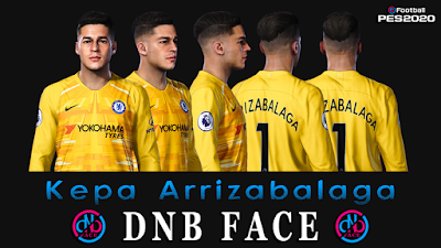 Pes 2020 Faces Kepa Arrizabalaga By Dnb Pesnewupdate Com Free Download Latest Pro Evolution Soccer Patch Updates