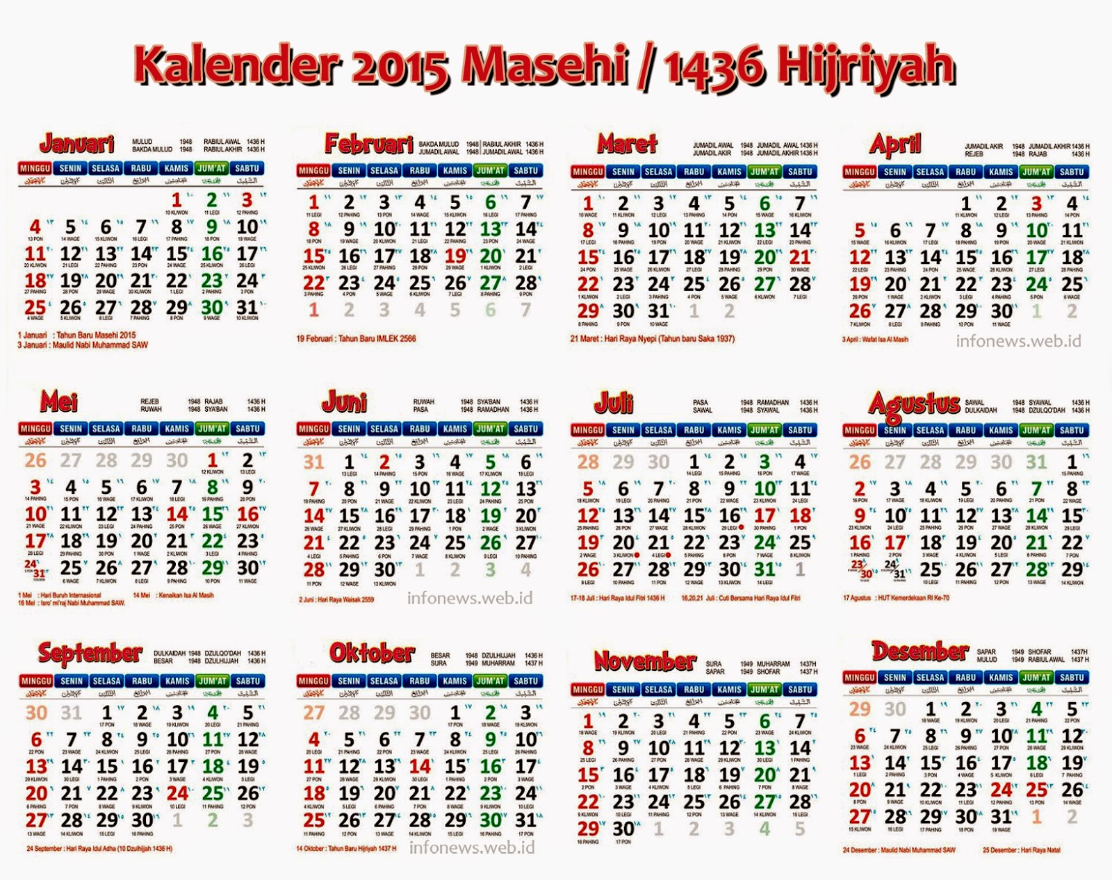 KALENDER 2015 ~ imagexxl