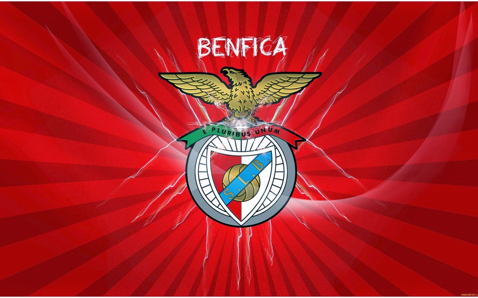 SL Benfica 2014 Logo Eagles Portugal HD Desktop Wallpaper ~ C.a.T