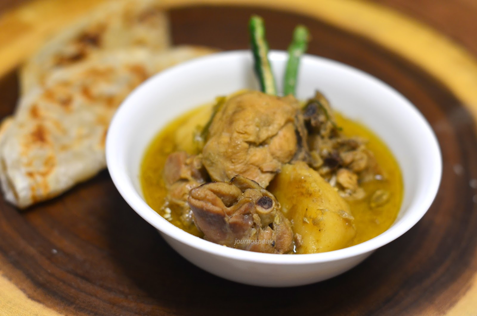 KANCHA LONKA MURGI GREEN CHILI CHICKEN CURRY GARDEN TO TABLE