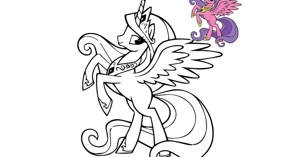 Printable coloring pages pdf: 10 Free printable my little pony coloring