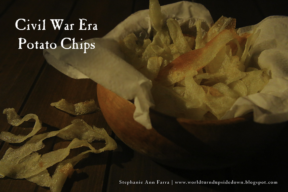 World Turn'd Upside Down Civil War Era Potato Chip Recipe