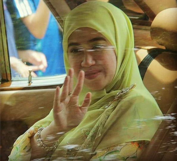 Queen Saleha at Bandar Seri Begawan of Brunei