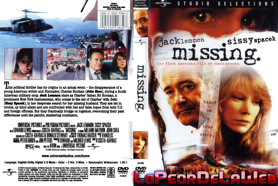 Missing (1982 / Desaparecido / Jack Lemmon)