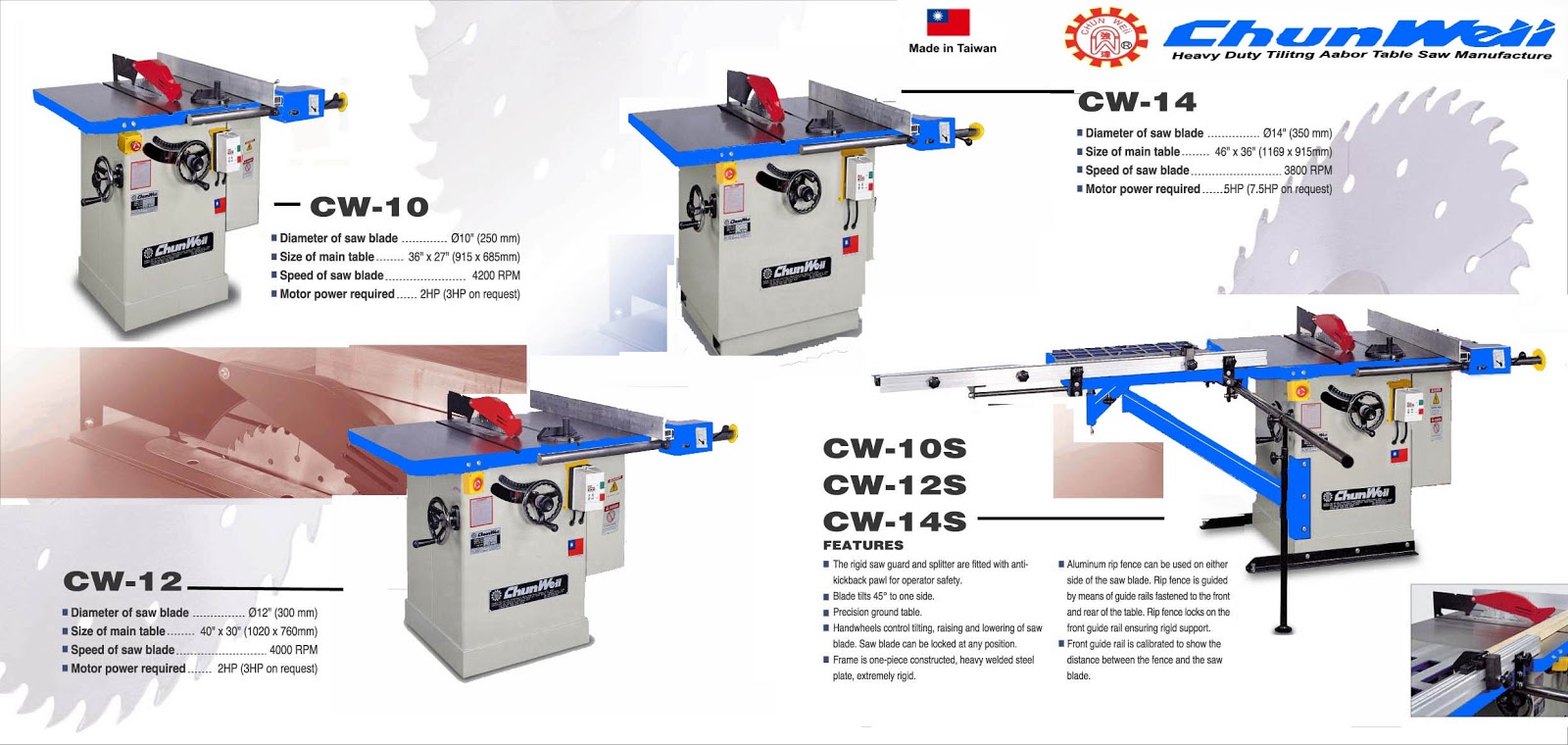 industrial woodworking machinery