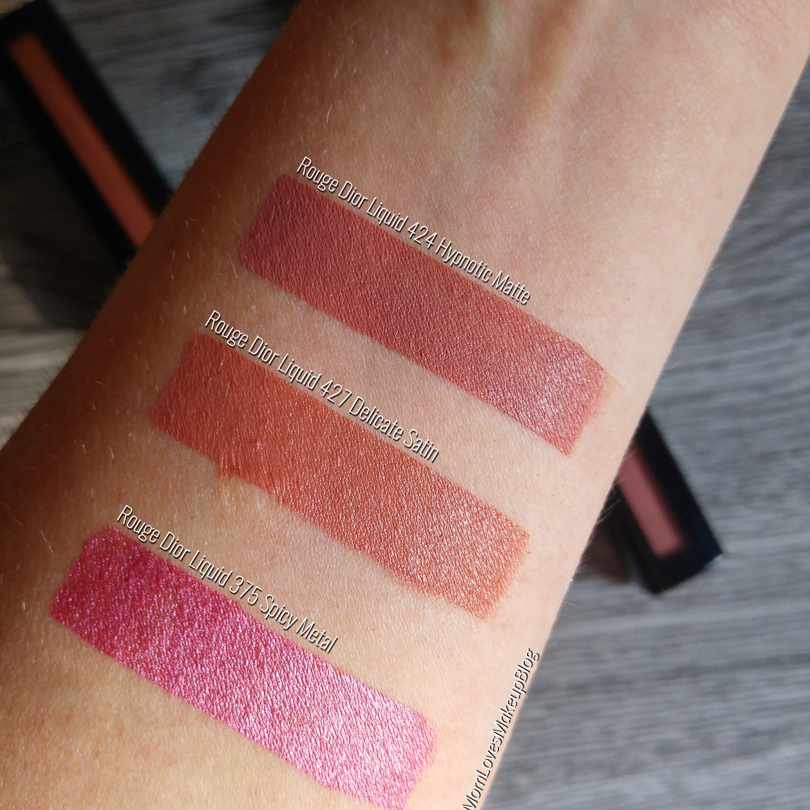 dior double rouge lipstick swatches