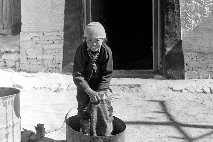 Tibet, Gyantse, © L. Gigout, 1990