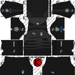 Italy 2018-2019 Kit - Dream League Soccer Kits