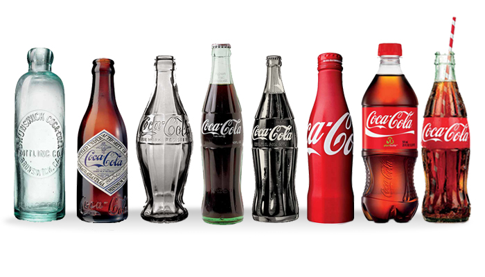 Resultado de imagen para packaging de coca cola SU EVOLUCION