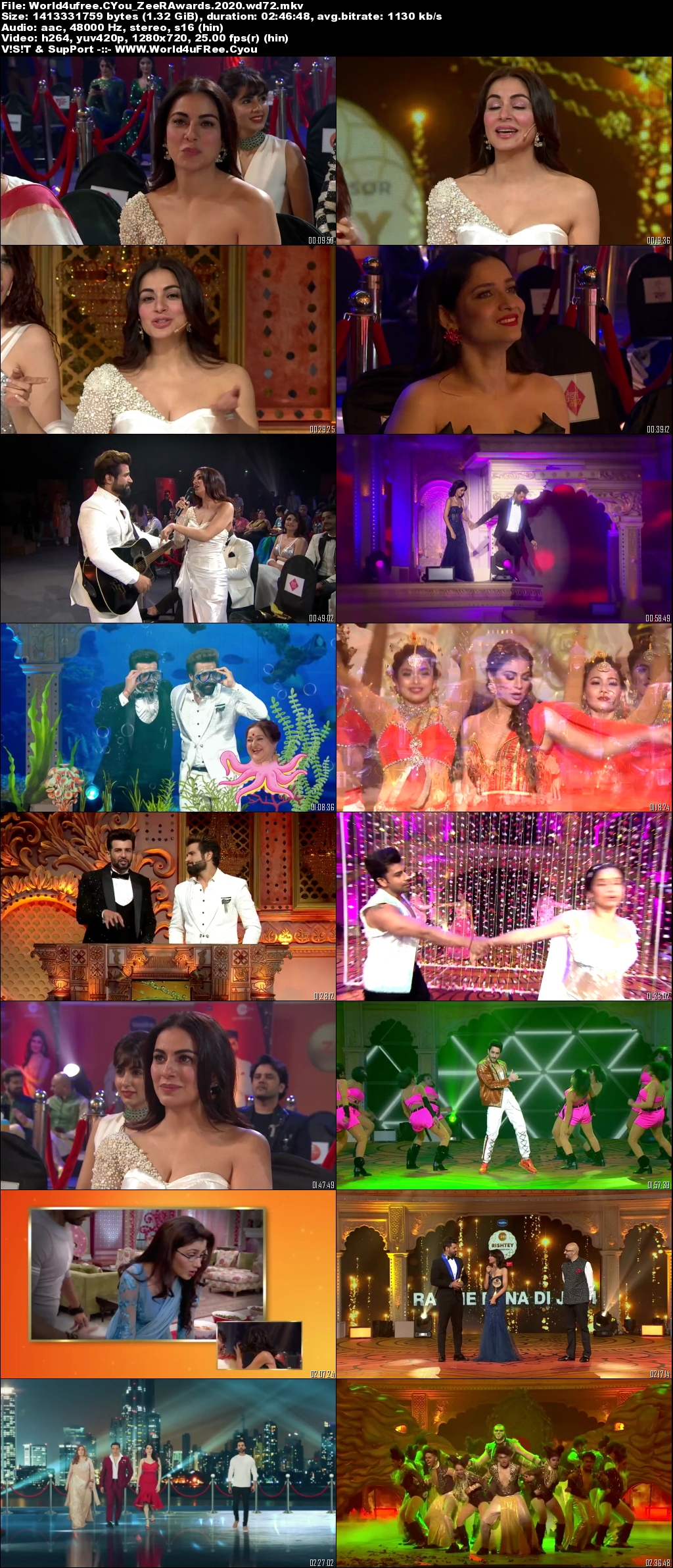 Zee Rishtey Awards Poster