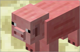 Minecraft Pig Figures
