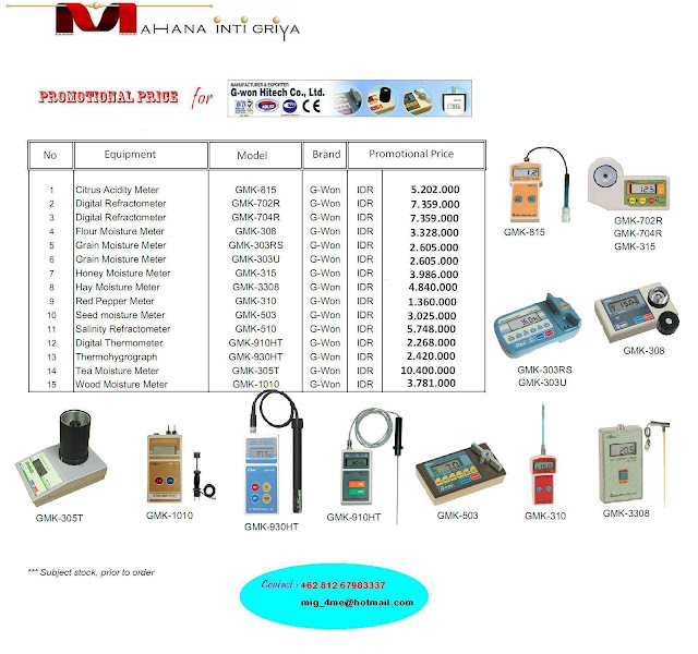 Laboratory Equipments in Brochure, Manual & Price List