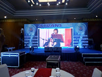 Backdrop Frame Screen sewa proyektor