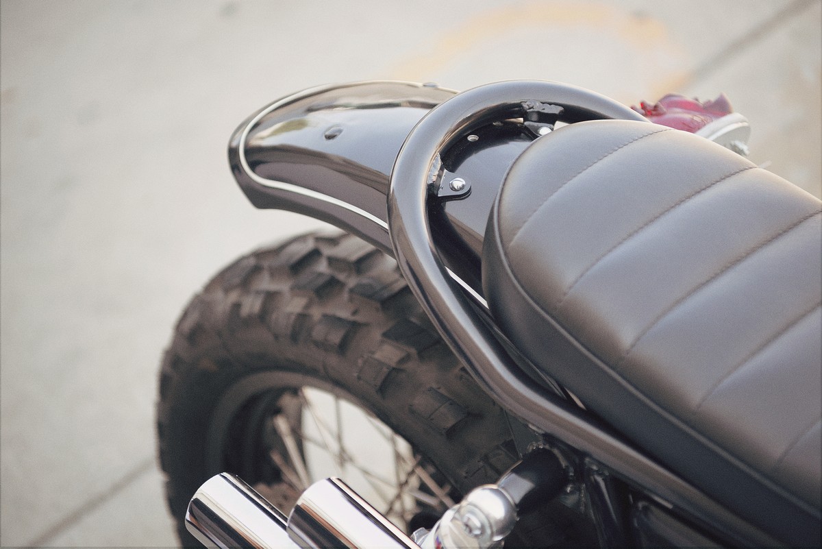 New Yard Built SCR950 'Chequered' by Brat Style - RocketGarage - Cafe ...