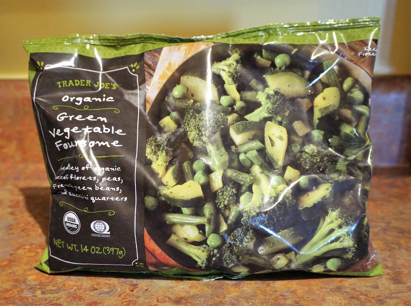 Exploring Trader Joe's Trader Joe's Organic Green Vegetable Foursome