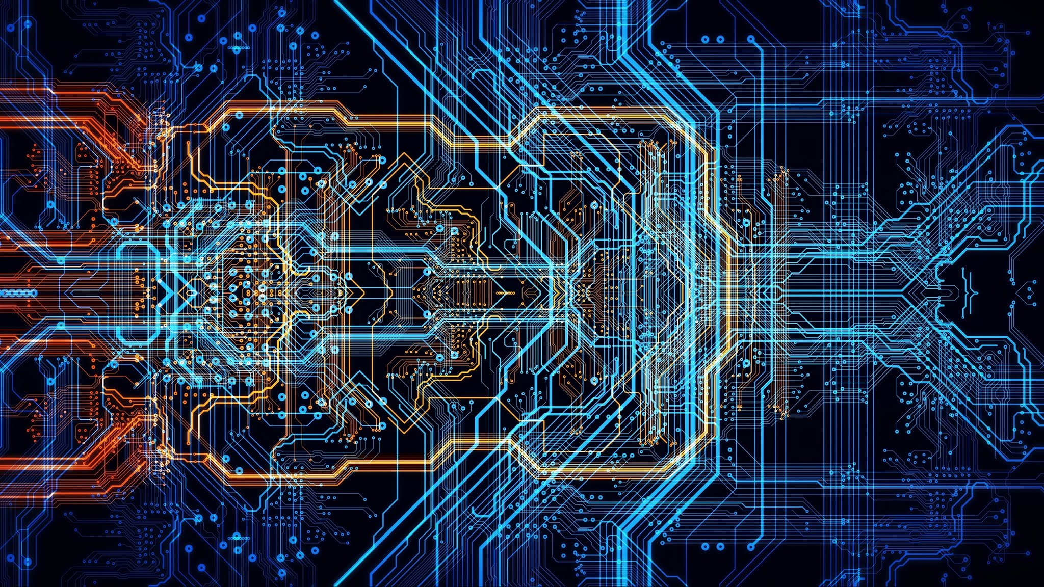 Neon Circuits Technology Circuit Wallpaper Technology Wallpaper Images