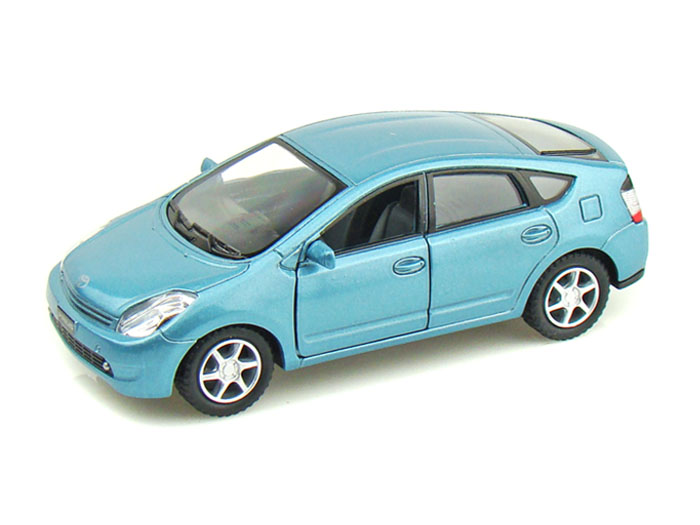toy car toyota prius blue #6
