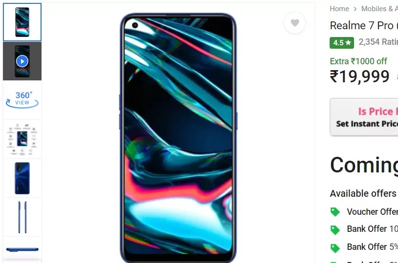 Best Smartphones Under 20000 in india