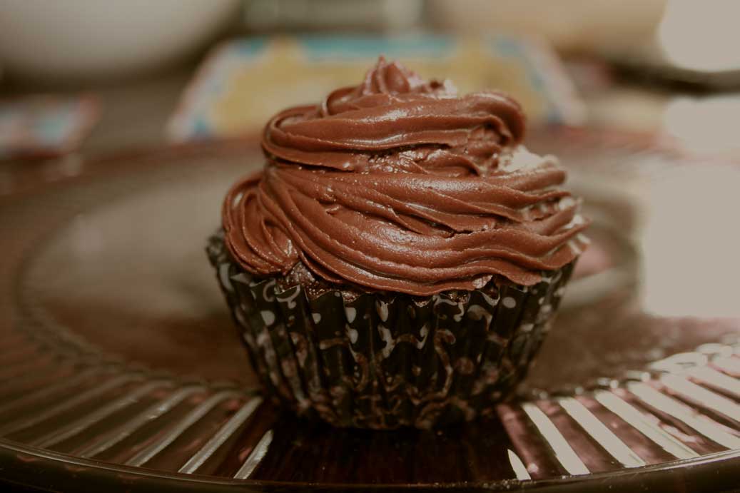 Everyday Finesse Decadent, glutenfree brownie cupcakes