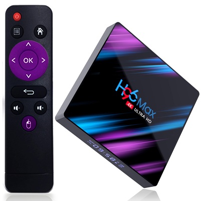 H96 Max: TV Box 4K con Android 9.0, DLNA y AirPlay
