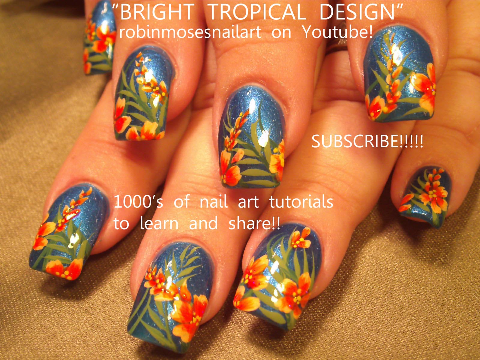 Nail Art by Robin Moses sock monkey nails, angel and devil nails, good